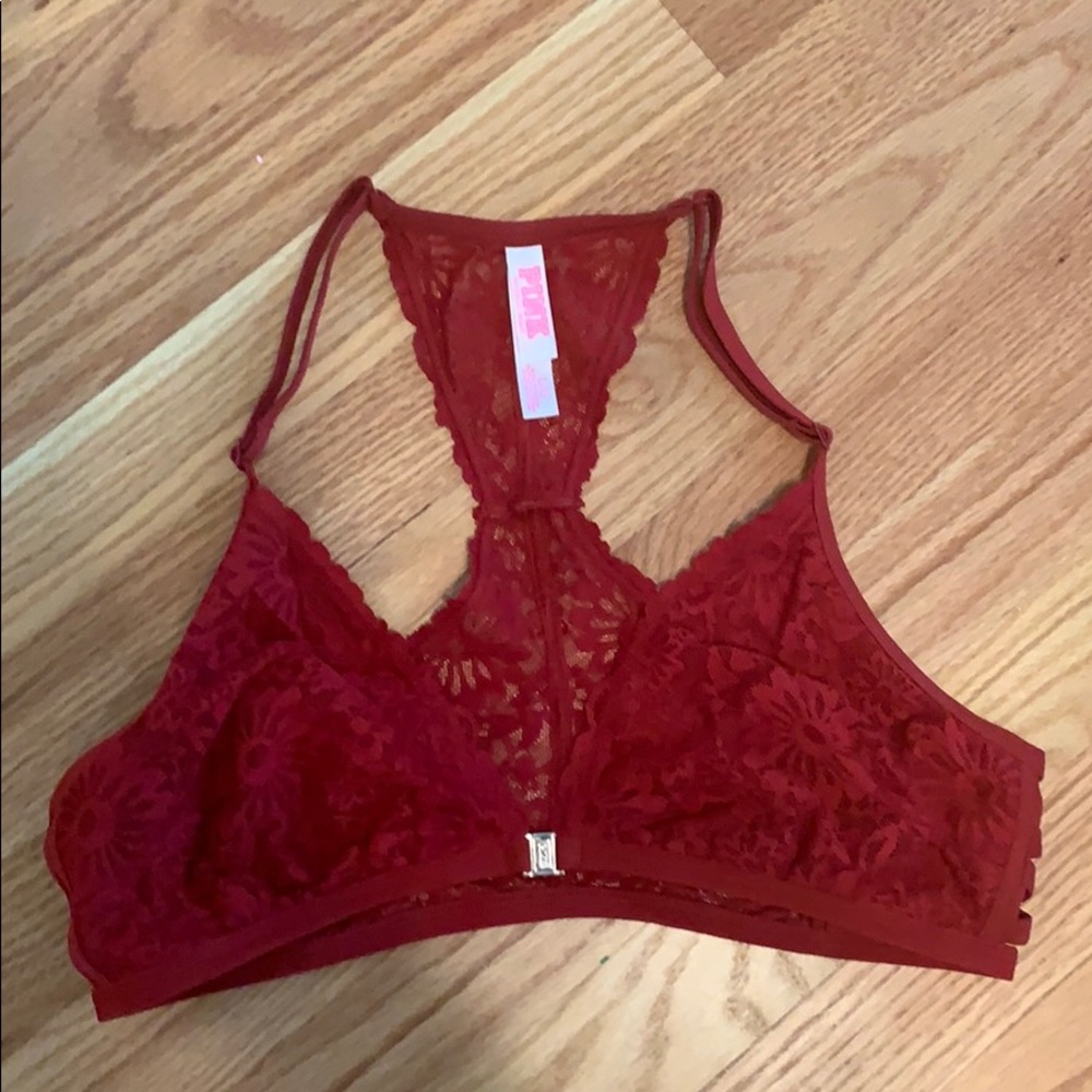 Red Lace Bralette